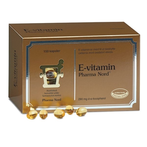 Pharma Nord E-vitamin kapsler 290 mg