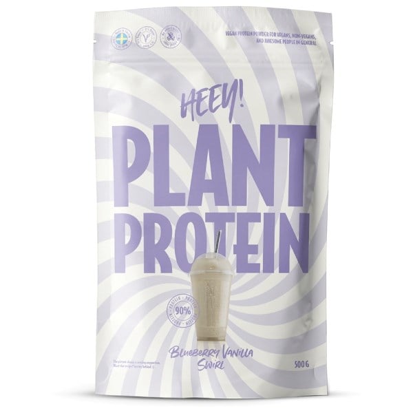 Heey! plant protein blueberry vanilla