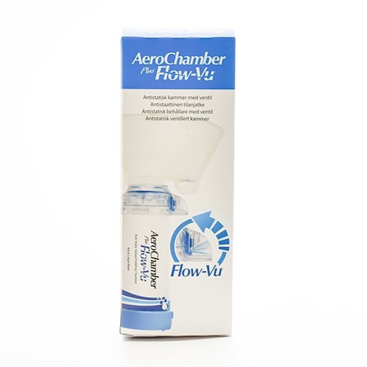 AeroChamber plus flow-vu maske