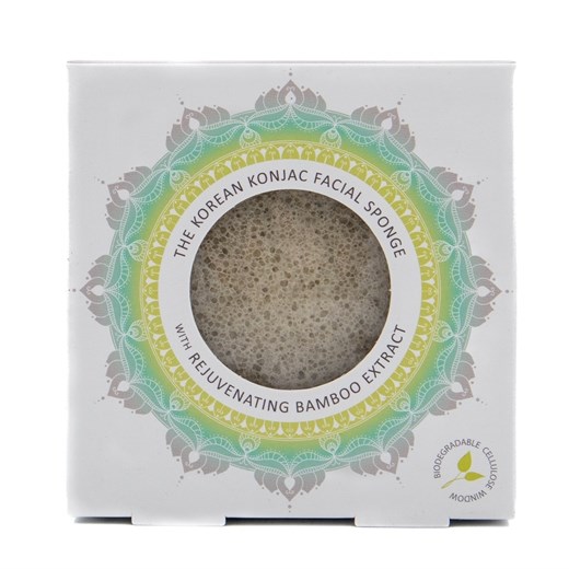 The Korean Konjac Facial Sponge bamboo The Korean Konjac Facial Sponge bamboo