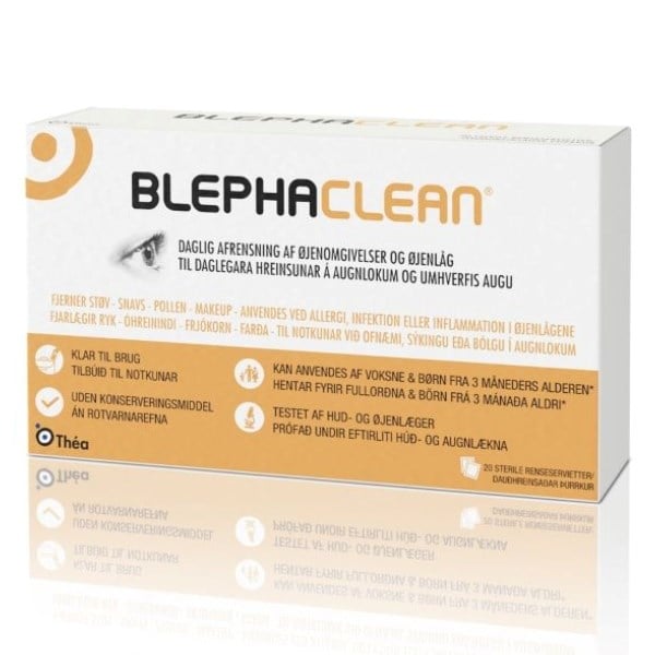 Blepha clean renseservietter