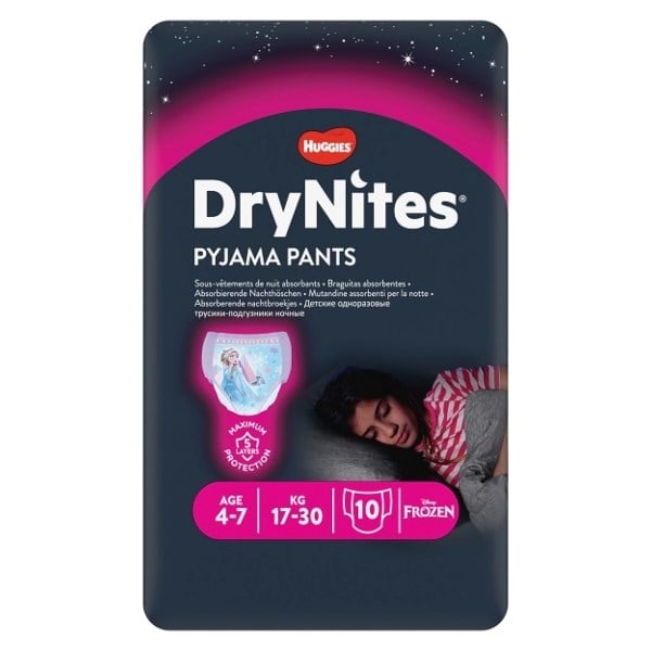 Huggies DryNites pige 4-7 år