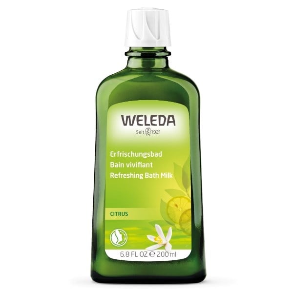 Weleda refreshing bath milk citrus
