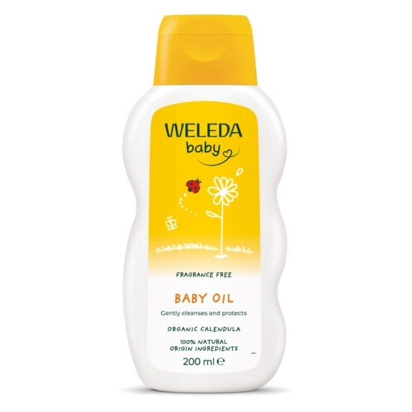 Weleda calendula baby oil