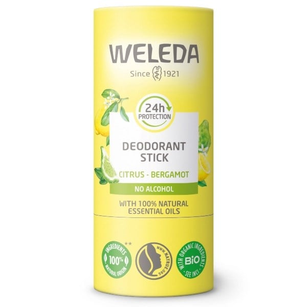 Weleda deodorant stick citrus-bergamot Weleda deodorant stick citrus-bergamot
