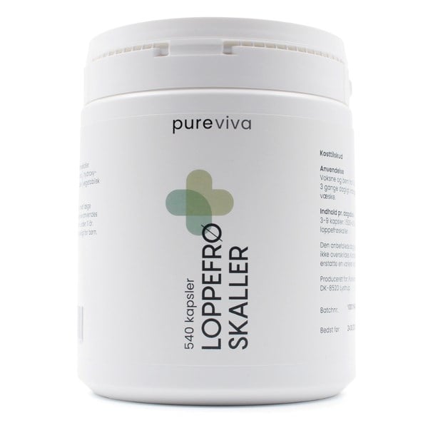 Pureviva loppefrøskaller