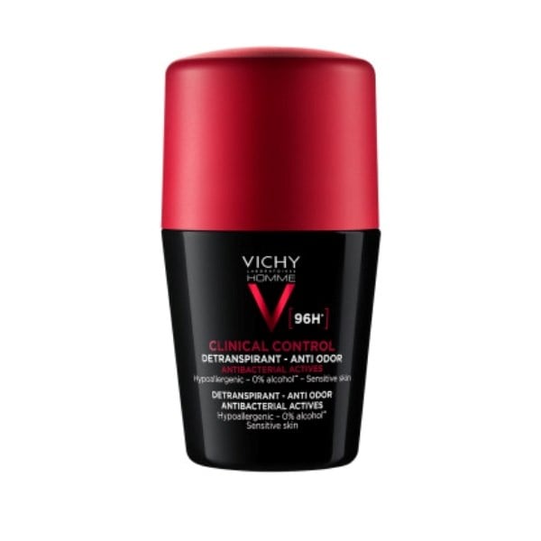 Vichy Homme deo roll-on clinical control 96HR