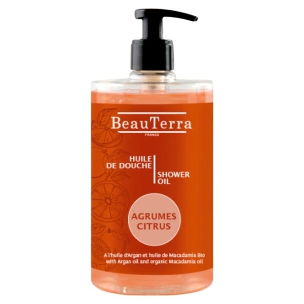 BeauTerra shower oils citrus