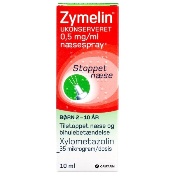 Zymelin næsespray børn