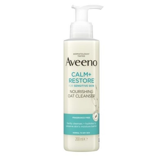 Aveeno Calm + Restore Nourishing oat cleanser Aveeno Calm + Restore Nourishing oat cleanser