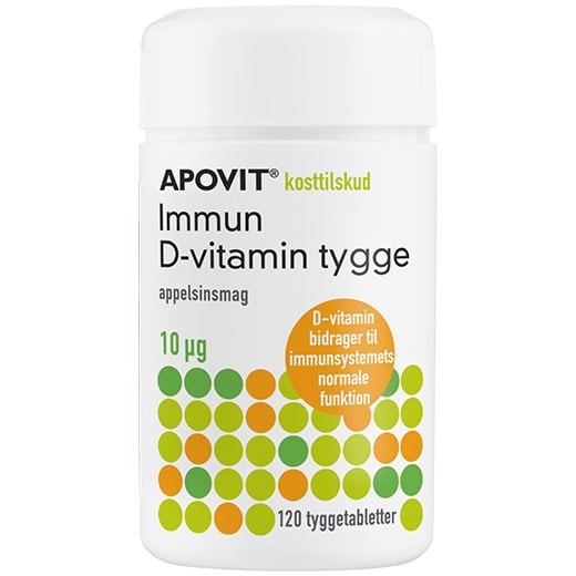 Apovit immun D-vitamin tygge