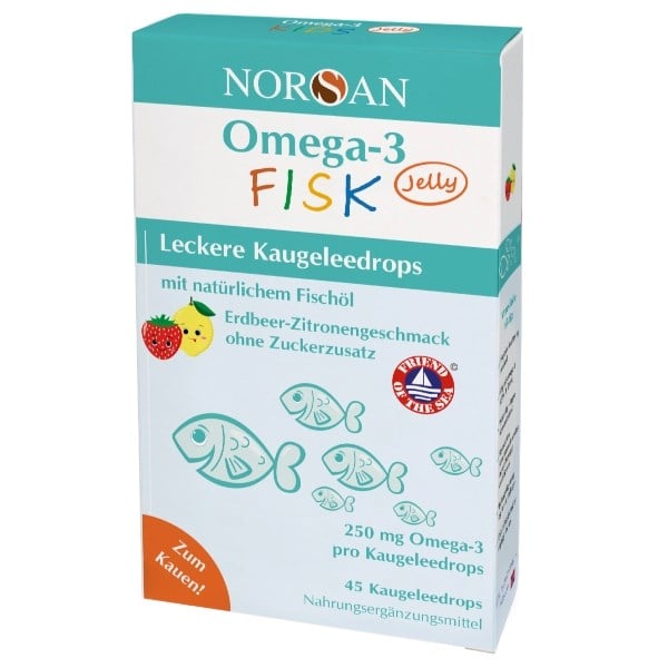NORSAN Omega-3 fisk jelly