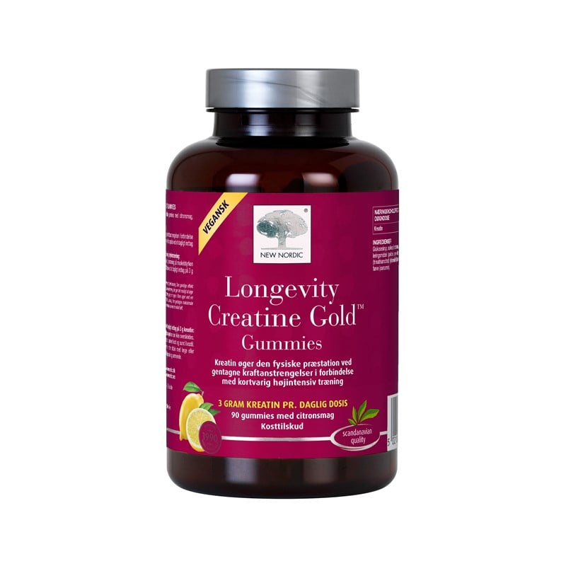 New Nordic longevity creatine gold gummies