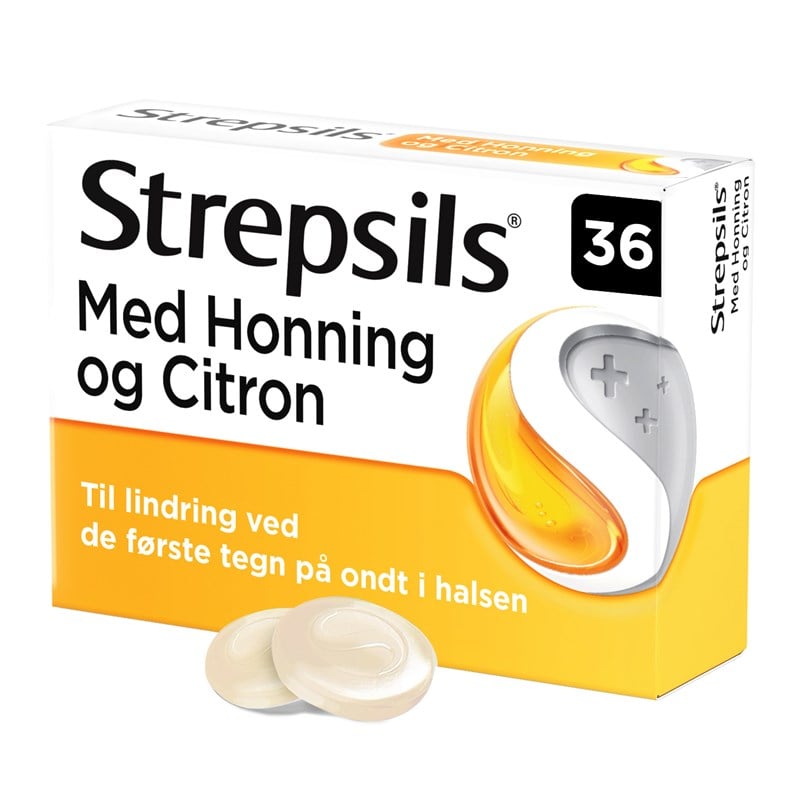 Strepsils honning & citron Strepsils honning & citron
