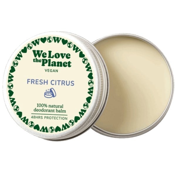 We Love The Planet deodorant balm fresh citrus