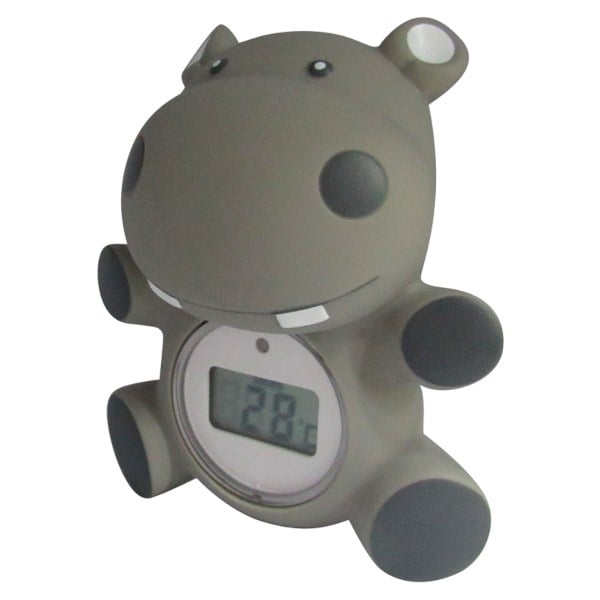 Oopsy rum- og badetermometer flodhest