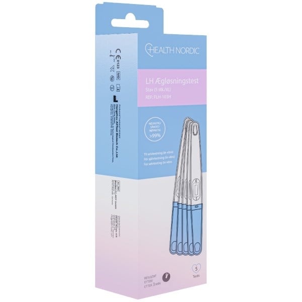 Health Nordic ægløsningstest stav