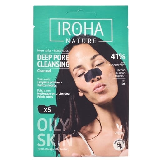 IROHA deep pore cleansing charcoal nose strips IROHA deep pore cleansing charcoal nose strips