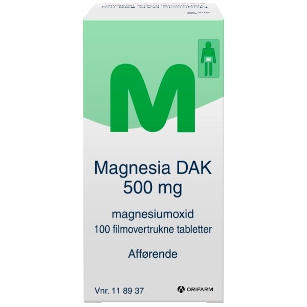 Magnesia tabletter Magnesia tabletter