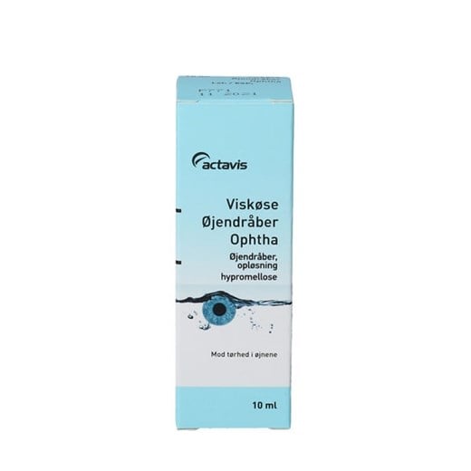 Viskøse øjendråber