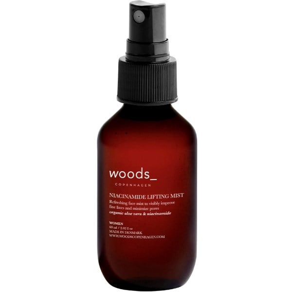 Woods Copenhagen niacinamide lifting mist