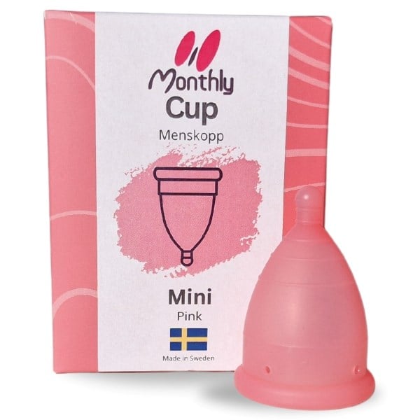 MonthlyCup mini pink menstruationskop MonthlyCup mini pink menstruationskop