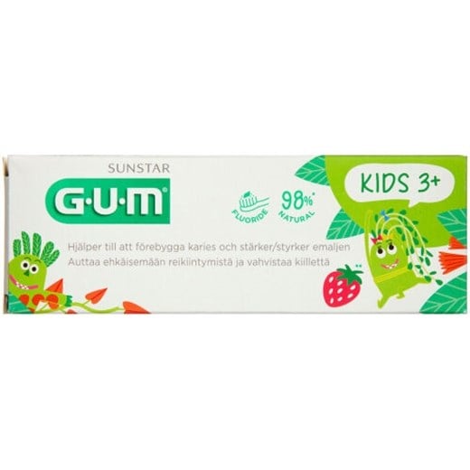 GUM kids 3+ tandpasta