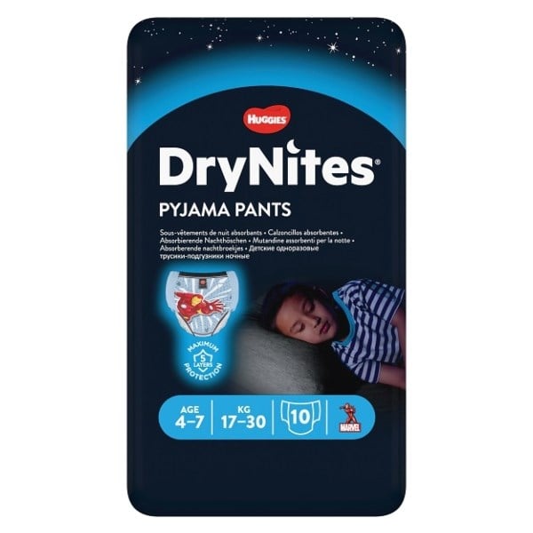 Huggies DryNites dreng 4-7 år