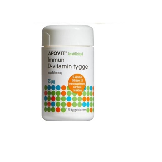 Apovit immun D-vitamin tygge