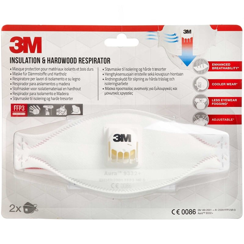 3M sikkerhedsmaske ffp3