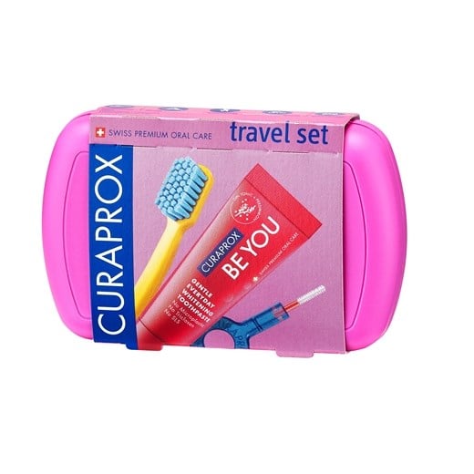 Curaprox rejsesæt pink gin & tonic