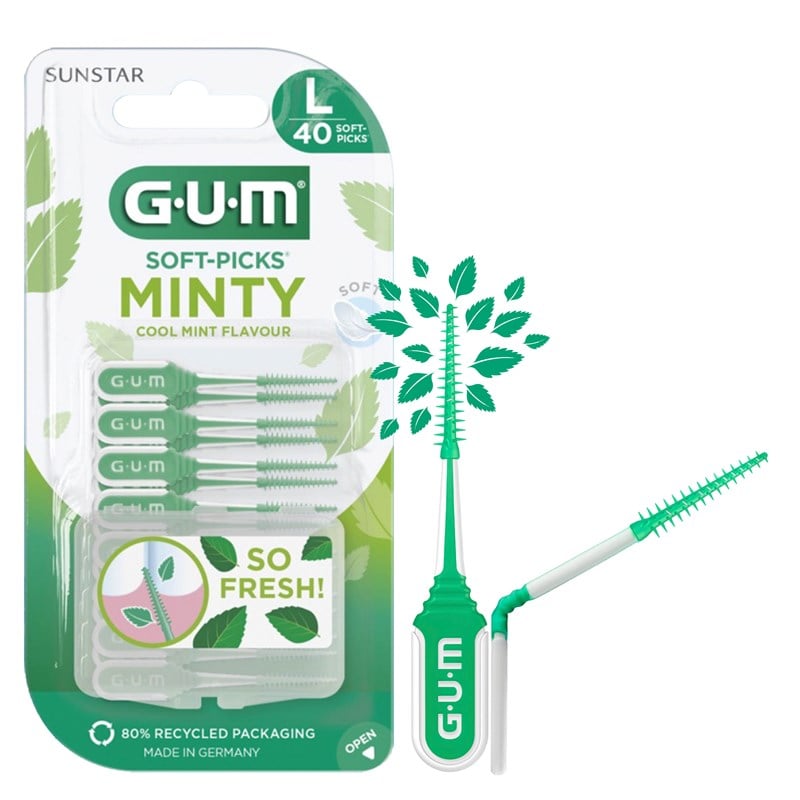 GUM Soft-Picks minty L