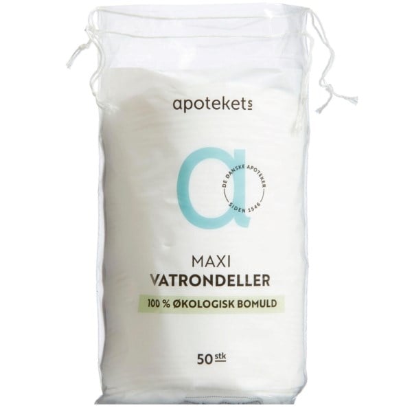Apotekets økologiske vatrondeller maxi