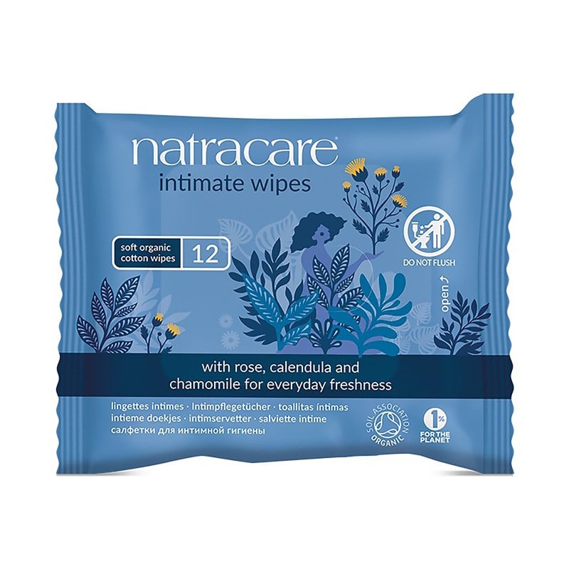 Natracare intim vådservietter Natracare intim vådservietter