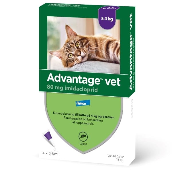 Advantage vet opløsning kat