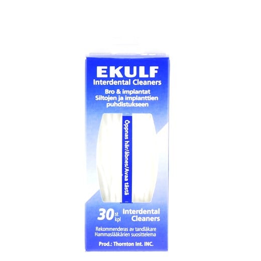 Ekulf interdental cleansers