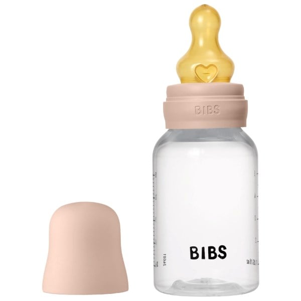 BIBS baby bottle sutteflaske blush