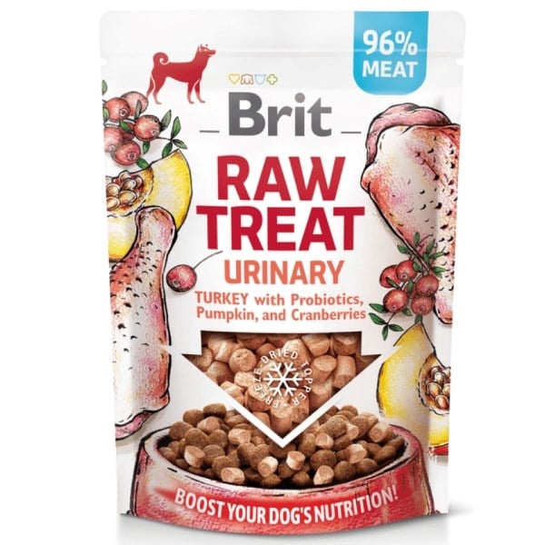 Brit raw treat urinary dog turkey Brit raw treat urinary dog turkey