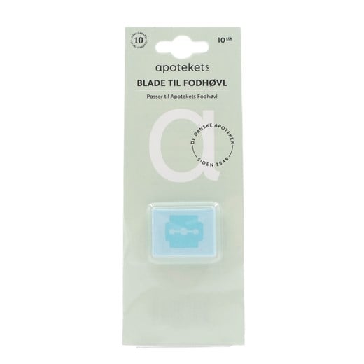 Apotekets blade til fodhøvl